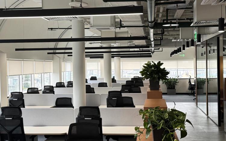 Общий вид этажа (open space)