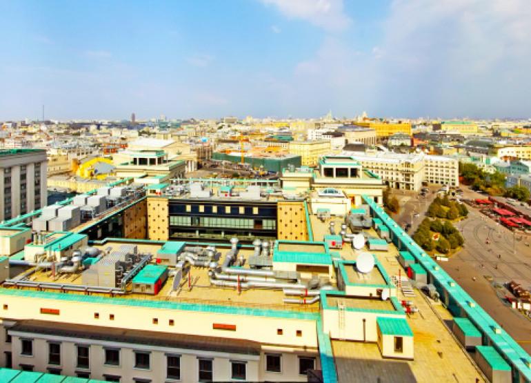 Москва: Виды из окон