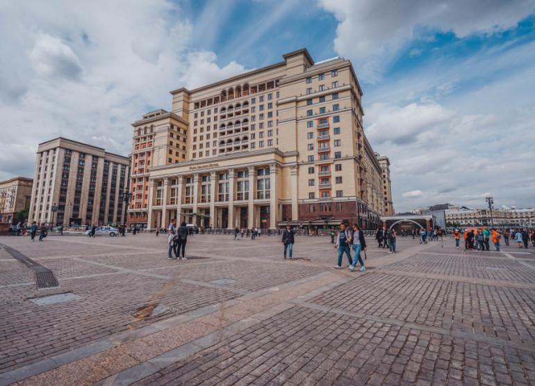 Москва: Вид здания